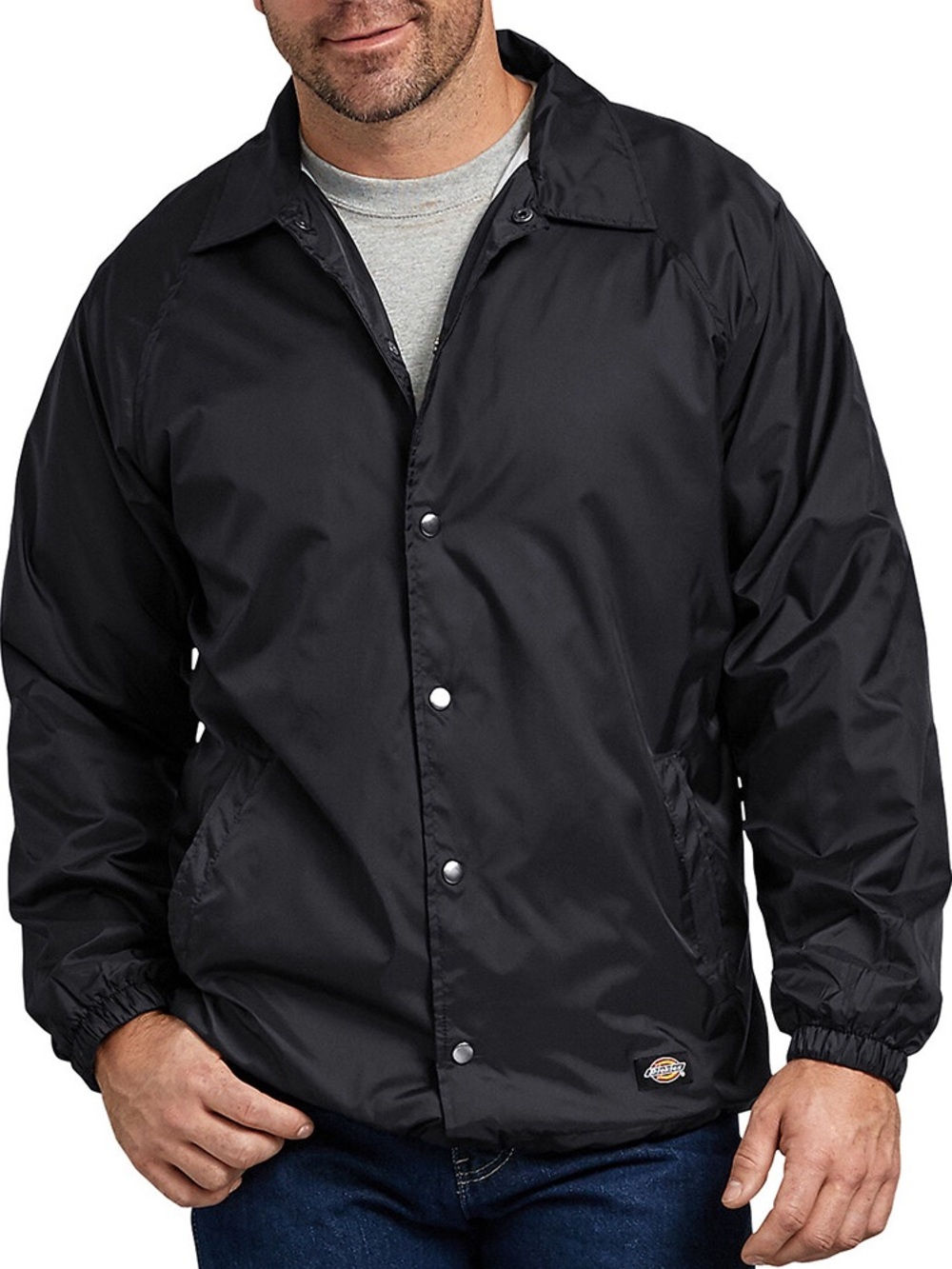 Dickies Snap Front Nylon Jacket Men’s Size Small